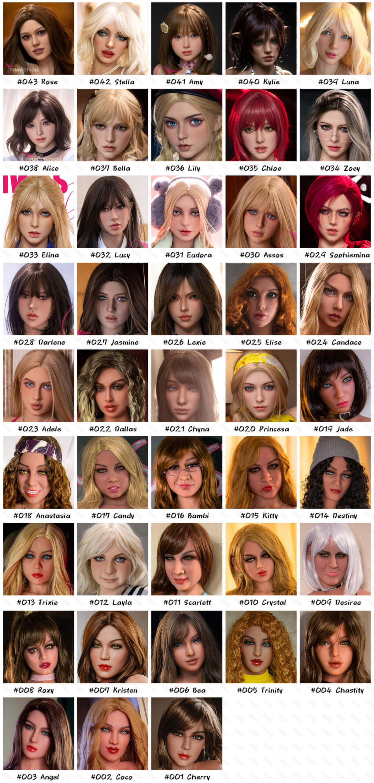 funwest doll tpe head Funwest Doll登場─永遠の愛と楽しさをあなたに